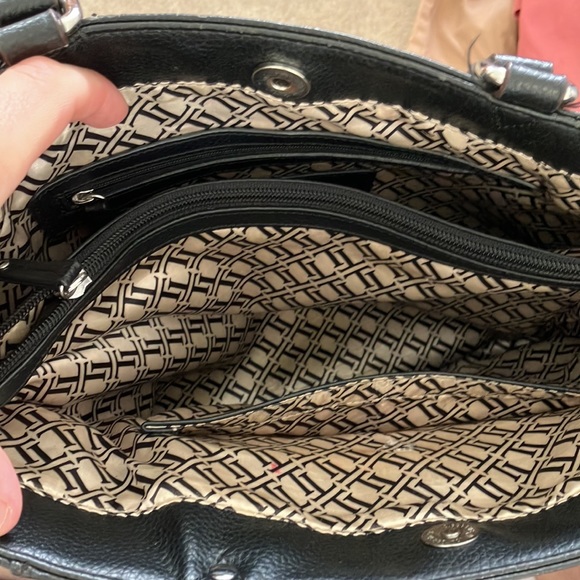 Tignanello Purse Genuine Leather black - Picture 5 of 10